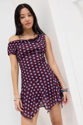 Robe courte en mesh dos nu Alyssa Silence + Noise