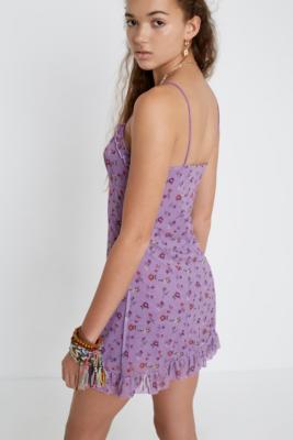 urban outfitters purple dress