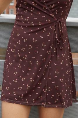 urban outfitters burgundy dress