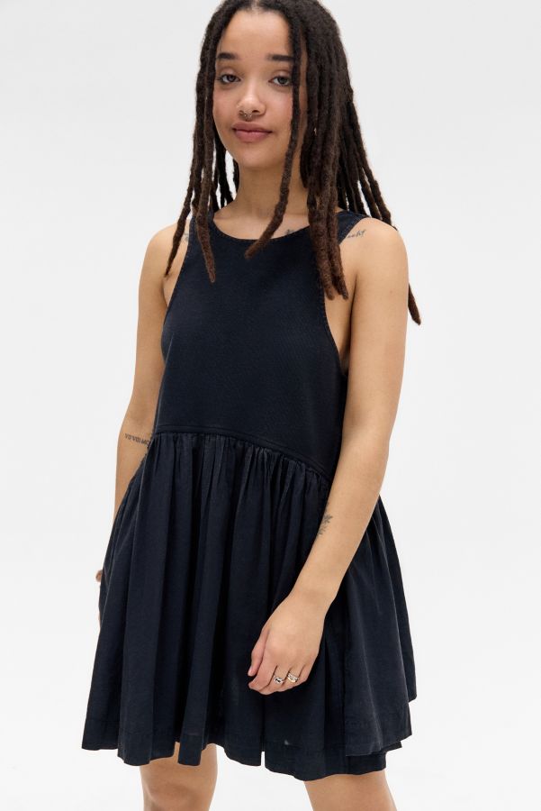 Slide View: 1: UO Lucia Trapeze Mini Dress