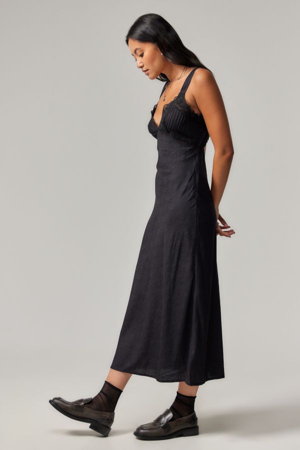 Slide View: 4: Light Before Dark Bex Lingerie Slip Dress