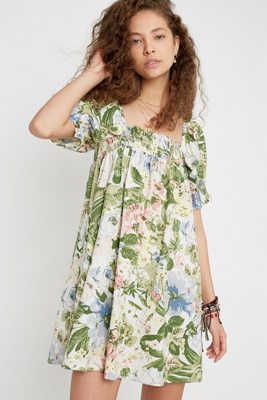 urban outfitters smock dress