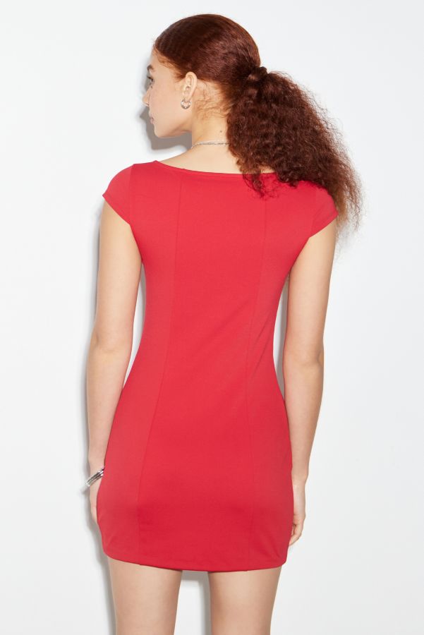 Slide View: 4: Silence + Noise Greta Sweetheart Mini Dress