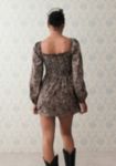 Thumbnail View 5: Kimchi Blue Winona Leopard Print Mini Dress