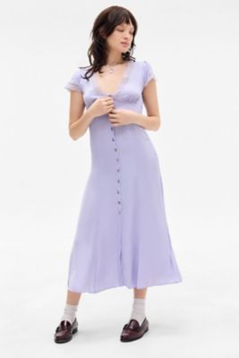 Kimchi Blue Faye Button Down Midi Dress