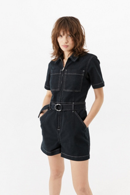 denim jumpsuit urban outfitters