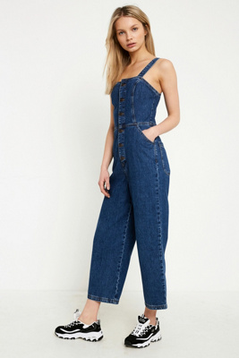 denim jumpsuit urban outfitters