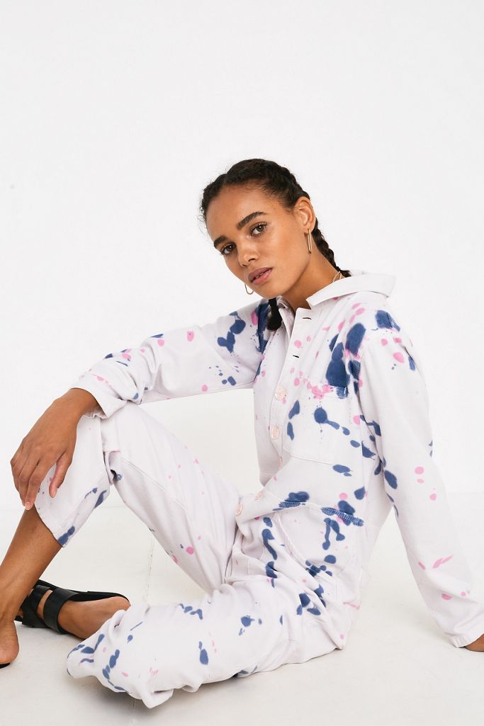 UO TieDye Coverall Jumpsuit Urban Outfitters UK