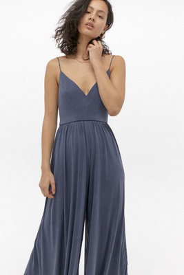 urban outfitters blue jumpsuit