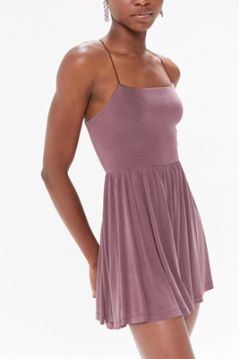 uo vanessa cupro playsuit