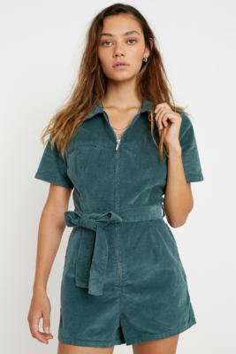 urban outfitters denim playsuit
