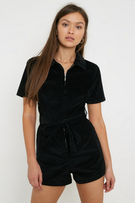 urban outfitters denim playsuit