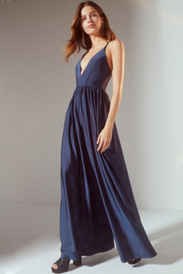 urban outfitters blue jumpsuit