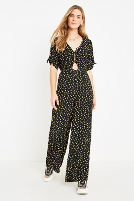 urban outfitters floral jumpsuit