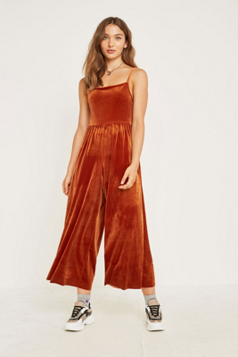 urban outfitters orange jumpsuit