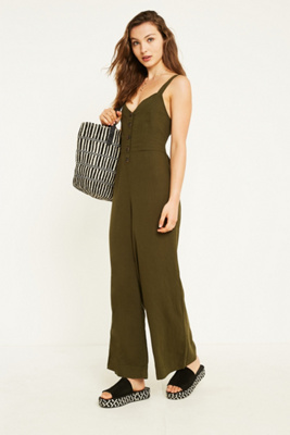 urban outfitters linen overalls