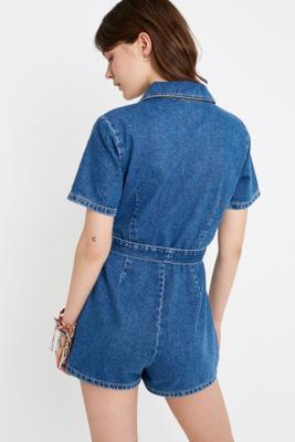 denim jumpsuit urban outfitters