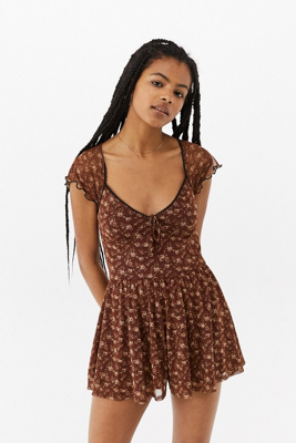 urban outfitters floral playsuit
