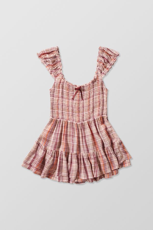 Slide View: 5: Kimchi Blue Rae Check Playsuit