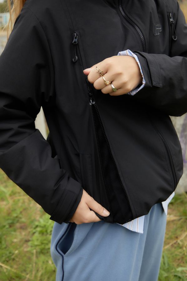 Slide View: 8: iets frans... Ollie Water-Resistant Shell Jacket