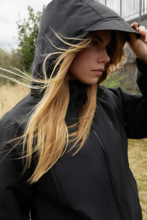 Slide View: 9: iets frans... Ollie Water-Resistant Shell Jacket