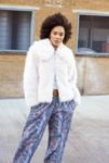 Thumbnail View 1: Kimchi Blue White Faux Fur Coat