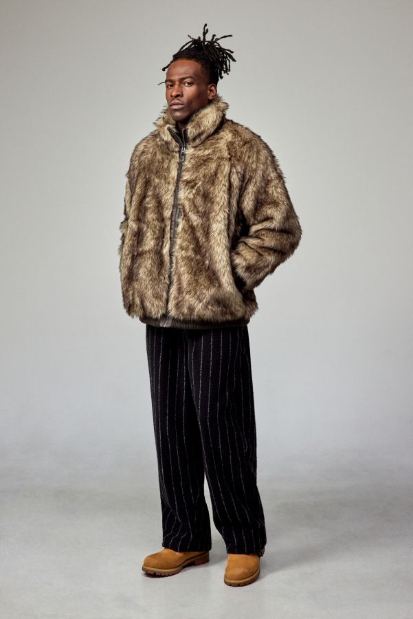 Slide View: 10: iets frans... Wade Faux Fur Coat