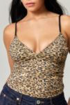 Thumbnail View 5: Out From Under Je T'aime Leopard Print Cami