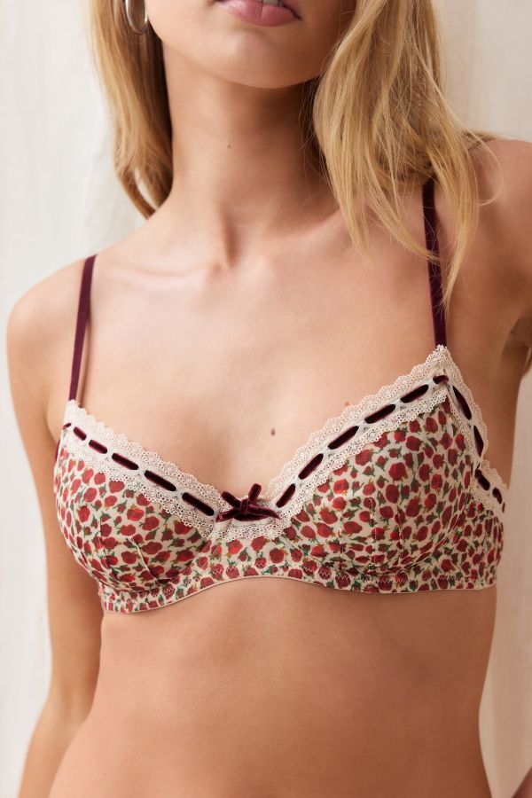 Vista diapositiva: 1: Out From Under Sia Rosebud Reggiseno con Ferretto