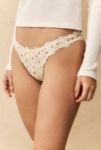 Thumbnail View 2: Out From Under Aria Floral Print Lace Thong