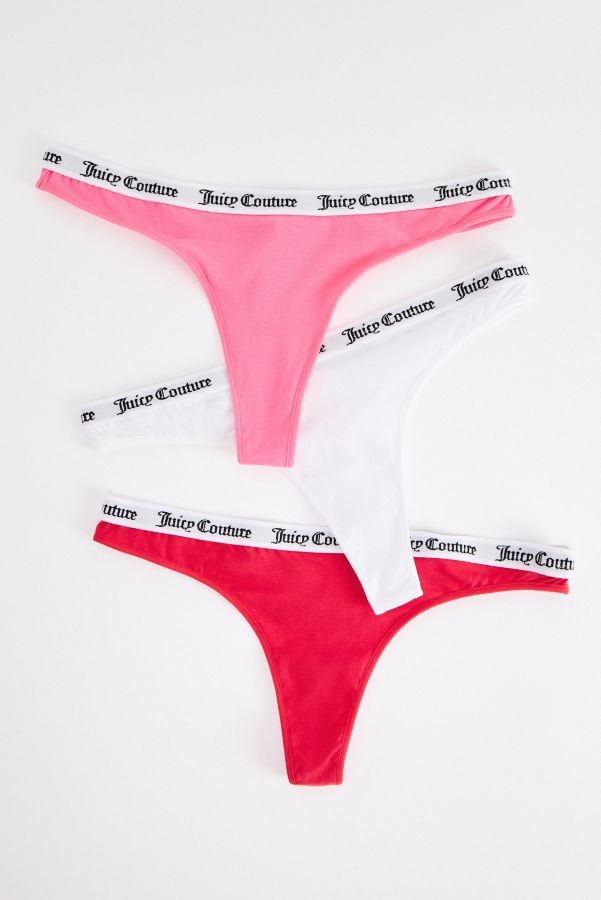 Vista de diapositivas: 1: Tangas Diana Juicy Couture Paquete de 3