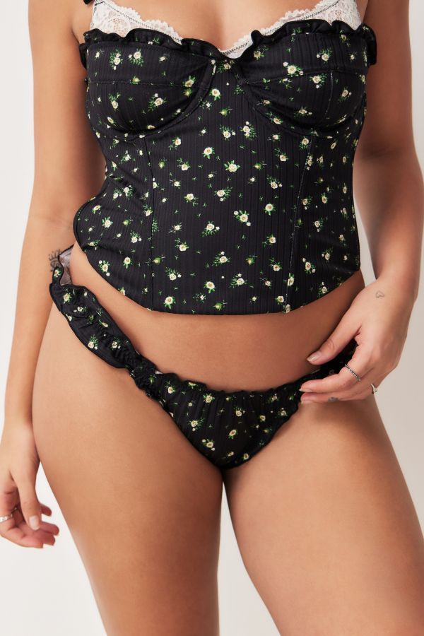 Vista de diapositivas: 2: Tanga Floral Macy Amantes Salvajes