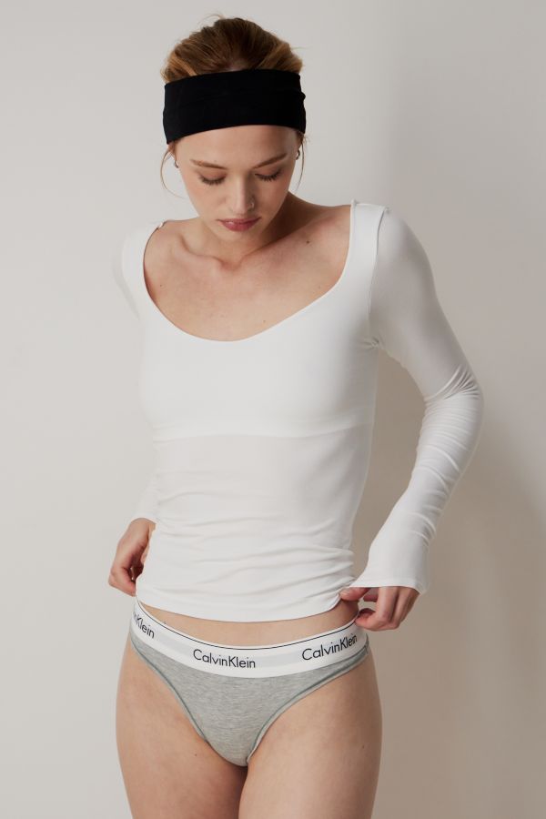 Vista diapositiva: 4: Perizoma Calvin Klein Modern Cotton con Logo Classico