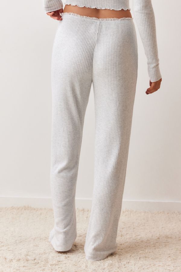 Slide View: 4: Out From Under Ribbed Wide Leg Lounge Pants