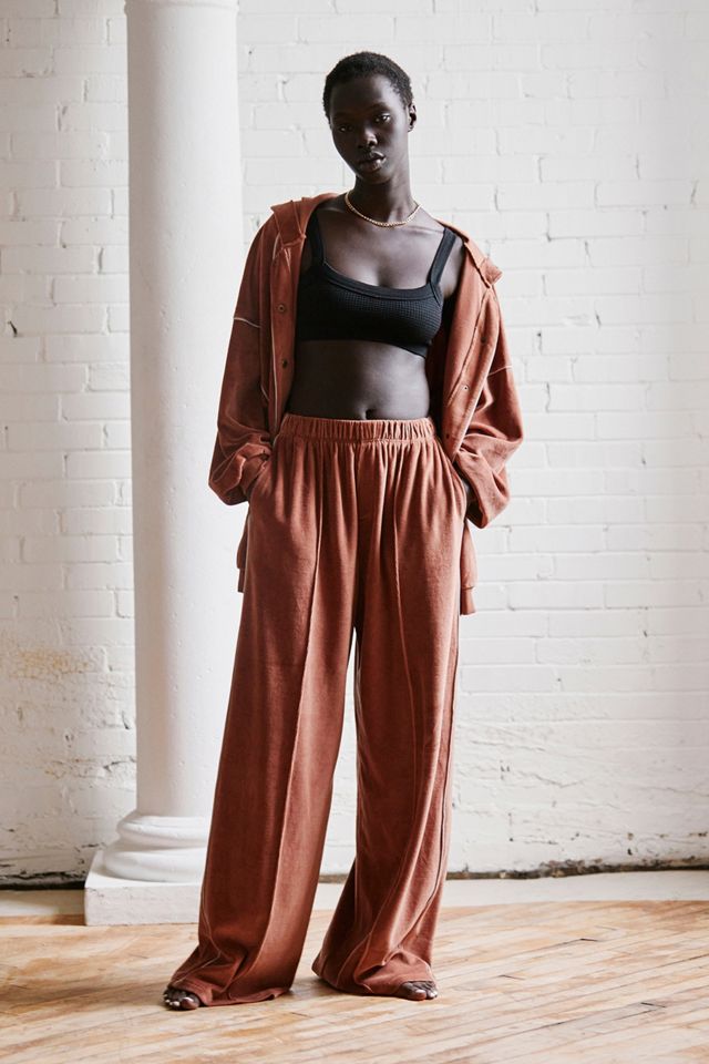 Out From Under - Pantalon de jogging Blake rouille | Urban Outfitters FR