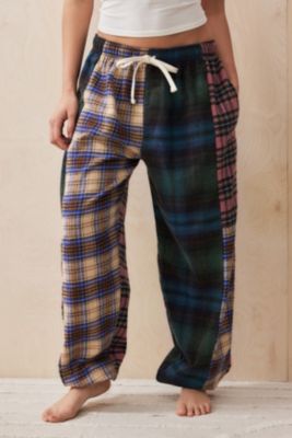 Out From Under Spliced Check Joggers