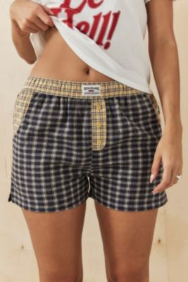 BDG Gebürstete Karo Boxershorts