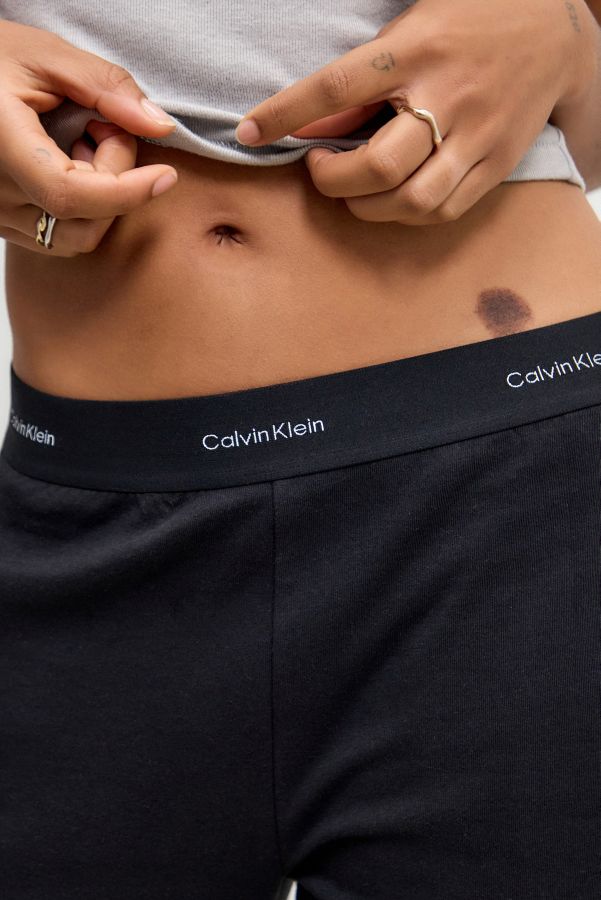 Vista diapositiva: 4: Pantaloni Calvin Klein Neri a Gamba Larga