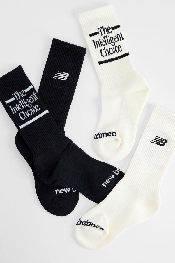 Slide View: 1: New Balance The Intelligent Choice Socks 2-Pack