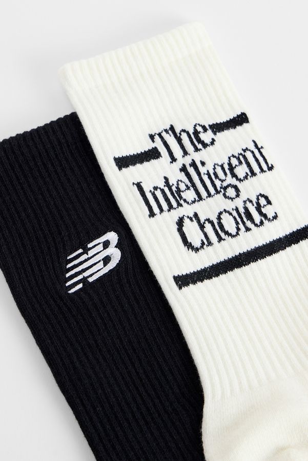 Slide View: 3: New Balance The Intelligent Choice Socks 2-Pack