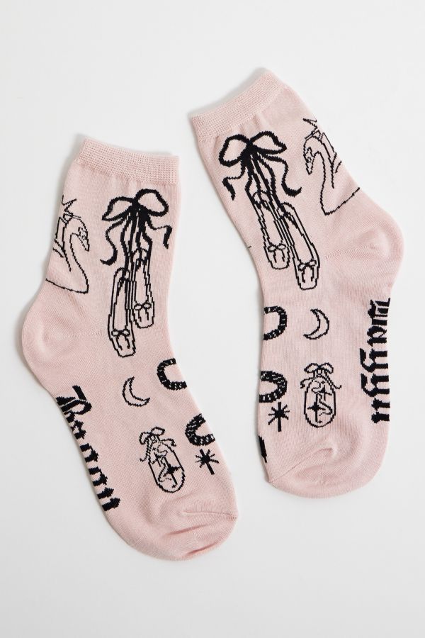 Slide View: 3: Baggu Ballet Icons Socks