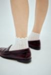 Thumbnail View 1: Out From Under Pointelle Lettuce-Edge Ankle Socks