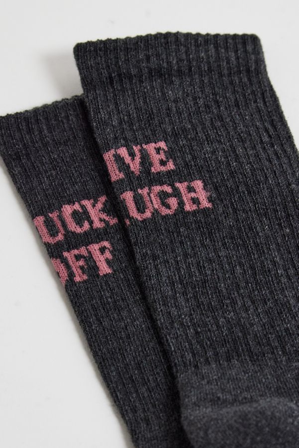 Vista de diapositivas: 4: Calcetines Out From Under Live Laugh F*ck Off