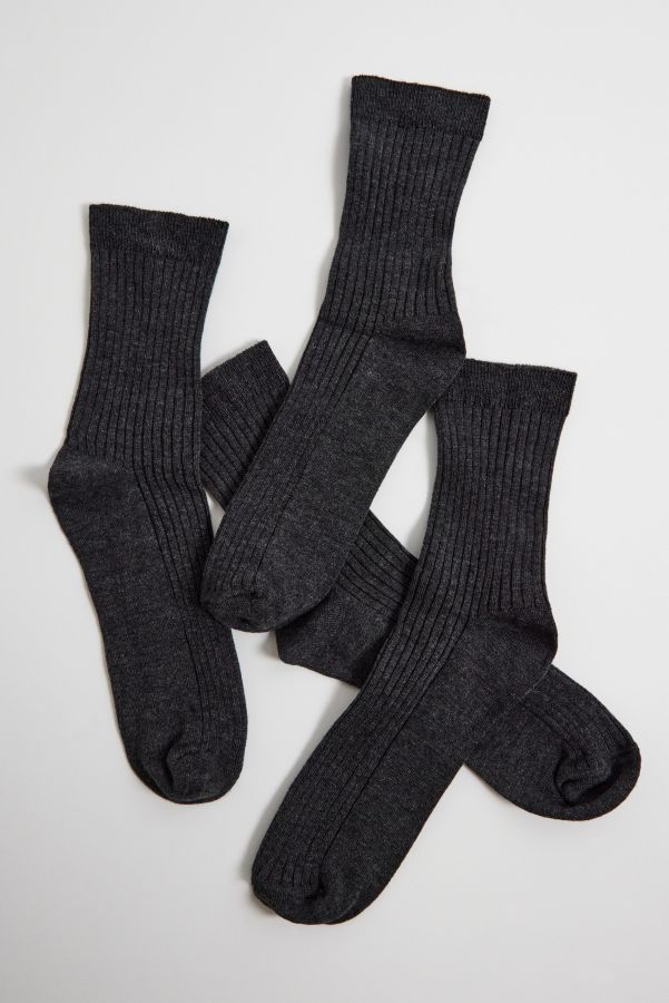 Slide View: 3: Out From Under Saubere Gerippte 2-Pack Socken