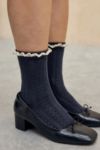 Thumbnail View 2: UO Pointelle Rüschen Socken