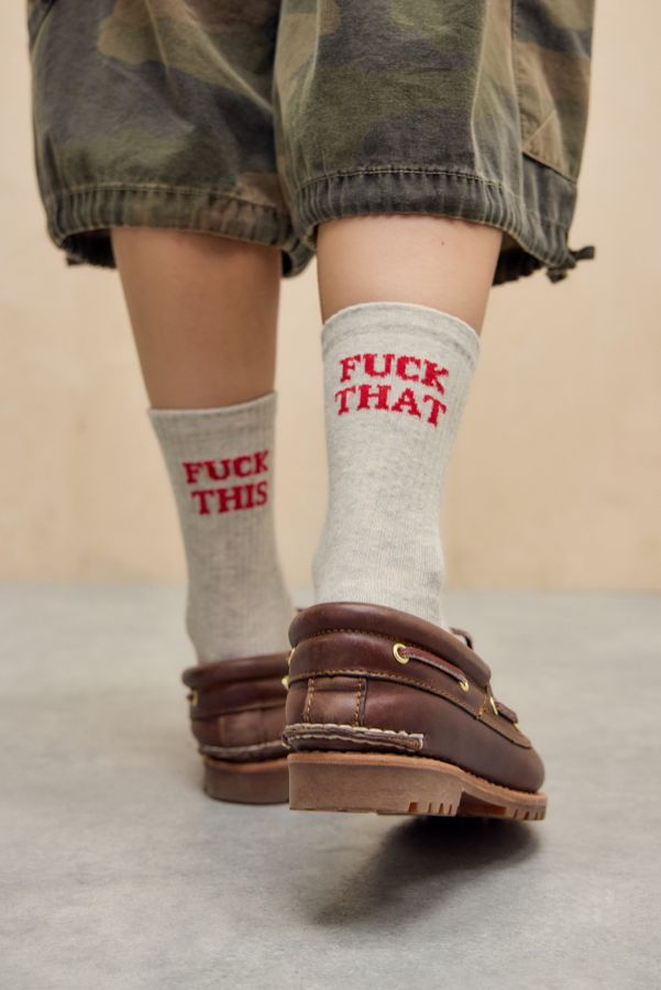 Slide View: 1: Out From Under F*ck That F*ck This Socks