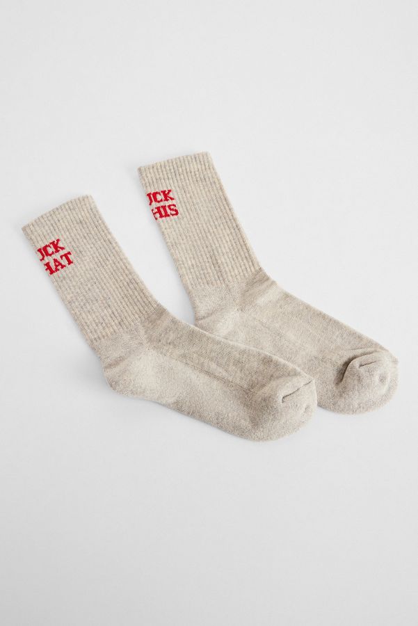 Slide View: 3: Out From Under F*ck That F*ck This Socks