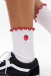 Thumbnail View 2: Out From Under Embroidered Strawberry Socks