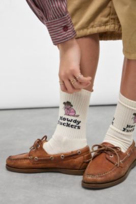 Out From Under Howdy F*ckers Cat Novelty Socks