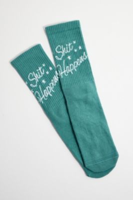 Out From Under Shit Happens Novelty Socks